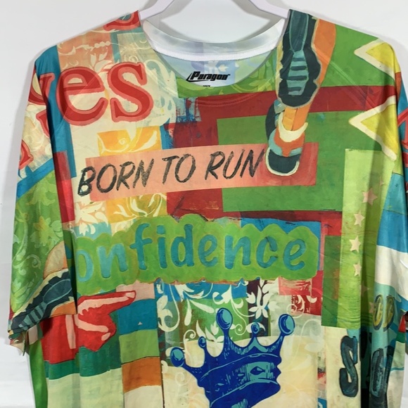 ArtFest Run To The Arts Performance Running T- Shirt Tee full Color Sz 2XL Rare - Picture 2 of 11